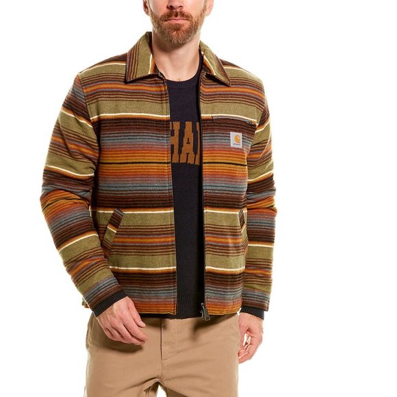 Carhartt WIP Detroit Tucson Wool-Blend Jacket - Picture 1 of 5